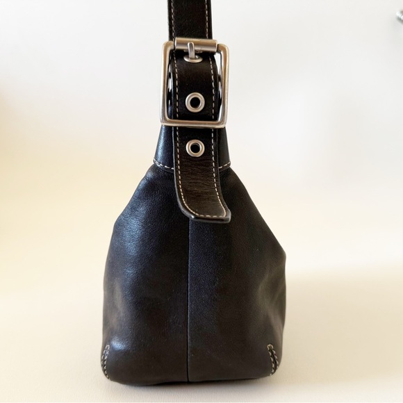 Coach Legacy Bag Shoulder Leather 9564 Demi Soho Boho Casual Y2K Chic Black - Picture 6 of 13